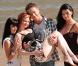 Rocco Siffredi et les Dorcel Girls sur la Croisette à Cannes, le 5 avril 2011