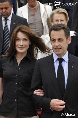 Carla et Nicolas Sarkozy