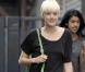 Agyness Deyn dans les rues de Londres le 7 avril 2011