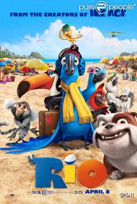 L'affiche du film Rio 