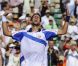 "L'Indo-Pak Express" a parodié le staff croate sur Jai Ho, Tipsarevic imitant son pote Djokovic, lors de la soirée des joueurs du tournoi de Monte-Carlo, le 13 avril 2011 !