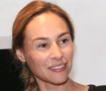 Vanessa Demouy au coktail dinatoire Veneta Cucine à Paris en octobre 2010