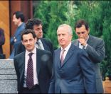 Nicolas Sarkozy en 1995 avec Edouard Balladur 