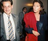 Nicolas Sarkozy en 1995 avec Cécilia sa deuxième épouse 