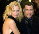 John Travolta et Uma Thurman en 2005