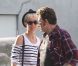 Echange de regards complices pour Johnny et Laeticia Hallyday à Los Angeles le 5 avril 2011