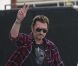 La victoire du bonheur pour Johnny et Laeticia Hallyday à Los Angeles le 5 avril 2011