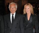 Ralph, Ricky, Andrew et David Lauren à l'inauguration de l'exposition consacrée aux voitures de collection de Ralph Lauren, au musée des Arts décoratifs. Paris, le 27 avril