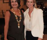India Hicks à l'inauguration de l'exposition consacrée aux voitures de collection de Ralph Lauren, au musée des Arts décoratifs. Paris, le 27 avril