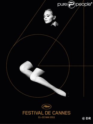   L'affiche du 64e Festival de Cannes. 