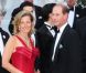 Prince Edward et Sophie, comtesse de Wessex lors du dîner de gala organisé par la Reine Elizabeth II la veille du mariage de Kate Middleton et du prince William à l'Hôtel Mandarin Oriental Hotel à Londres le 28 avril 2011
