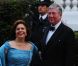 La princesse Katherine de Serbie et le prince Alexandre II de Serbie lors du dîner de gala organisé par la Reine Elizabeth II la veille du mariage de Kate Middleton et du prince William à l'Hôtel Mandarin Oriental Hotel à Londres le 28 avril 2011