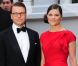 La princesse Victoria de Suède et le prince Daniel lors du dîner de gala organisé par la Reine Elizabeth II la veille du mariage de Kate Middleton et du prince William à l'Hôtel Mandarin Oriental Hotel à Londres le 28 avril 2011