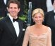 Le prince Pavlos de Grèce et la princesse Marie-Chantal lors du dîner de gala organisé par la Reine Elizabeth II la veille du mariage de Kate Middleton et du prince William à l'Hôtel Mandarin Oriental Hotel à Londres le 28 avril 2011