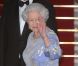 La Reine Elizabeth II lors du dîner de gala organisé par la Reine Elizabeth II la veille du mariage de Kate Middleton et du prince William à l'Hôtel Mandarin Oriental Hotel à Londres le 28 avril 2011