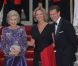 Lady Ogilvy lors du dîner de gala organisé par la Reine Elizabeth II la veille du mariage de Kate Middleton et du prince William à l'Hôtel Mandarin Oriental Hotel à Londres le 28 avril 2011