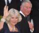 Camilla Parker Bowles et le Prince Charles lors du dîner de gala organisé par la Reine Elizabeth II la veille du mariage de Kate Middleton et du prince William à l'Hôtel Mandarin Oriental Hotel à Londres le 28 avril 2011