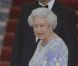 La reine Elizabeth II lors du dîner de gala organisé par la Reine Elizabeth II la veille du mariage de Kate Middleton et du prince William à l'Hôtel Mandarin Oriental Hotel à Londres le 28 avril 2011