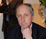 Le juge Philippe Courroye à Nanterre le 31 décembre 2007 