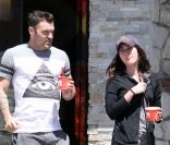 Megan Fox et son mari Brian Austin Green se sont octroyés une petite pause gourmande dans les rues de Los Angeles
