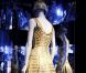 Une robe trapèze créée par Alexander McQueen. New York, 2 mai 2011