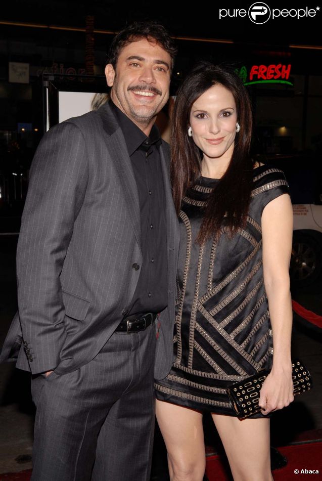 Mary-Louise Parker et Jeffrey Dean Morgan, à Los Angeles, le 9 décembre 2008.