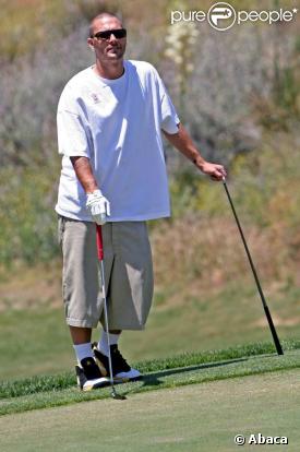 Kevin Federline prend du bon temps au golf