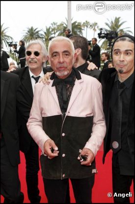 Henry Padovani sur la montée des marches du 63e Festival de Cannes en mai 2010