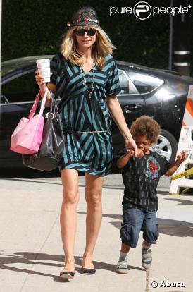 Heidi Klum, une maman au top !