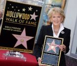 Jane Morgan honorée par une étoile sur le Walk of Fame à Hollywood, le 6 mai 2011