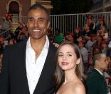Eliza Dushku et Rick Fox à l'avant-première de Pirates des Caraïbes, la Fontaine de Jouvence, le 7 mai 2011 à Disneyland