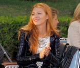 <p>Blake Lively lors du défilé de mode Croisière Chanel à l\'Eden Roc au Cap d\'Antibes le 9 mai 2011</p>
