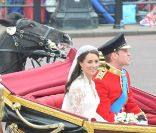 Kate et William, le jour de leur mariage, le 29 avril 2011.