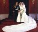 Lady Diana et le prince Chares lors de leur mariage, le 27 juillet 1981.