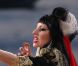 Lady Gaga à Cannes, à l'occasion du 64e Festival de Cannes, est l'invitée du Grand Journal de Canal+, le 11 mai.