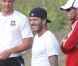 David Beckham et son fils Cruz sont partis jouer jouer au football à Los Angeles le 13 mai 2011
 &nbsp; 