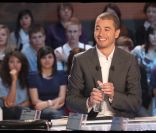 Ali Baddou, sur le plateau du Grand Journal de Canal+, le 5 avril 2011.