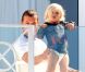 Gavin Rossdale et Zuma à l'hôtel Eden Roc, à Antibes, le 16 mai 2011.