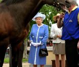 Le 19 mai 2011, à l'occasion de l'avant-dernier jour de sa visite historique en Irlande, la reine Elizabeth II, passionnée de chevaux de races, a découvert les haras nationaux irlandais de Kildare.
