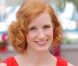 La ravissante Jessica Chastain, à l'occasion de la présentation de The Tree of Life , lors du 64e Festival de Cannes, le 16 mai 2011.