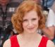 La ravissante Jessica Chastain, à l'occasion de la présentation de The Tree of Life , lors du 64e Festival de Cannes, le 16 mai 2011.