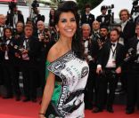 Reem Kherici sur le tapis rouge de Cannes le 16 mai 2011