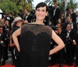 Clotilde Hesme sur le tapis rouge de Cannes le 19 mai 2011