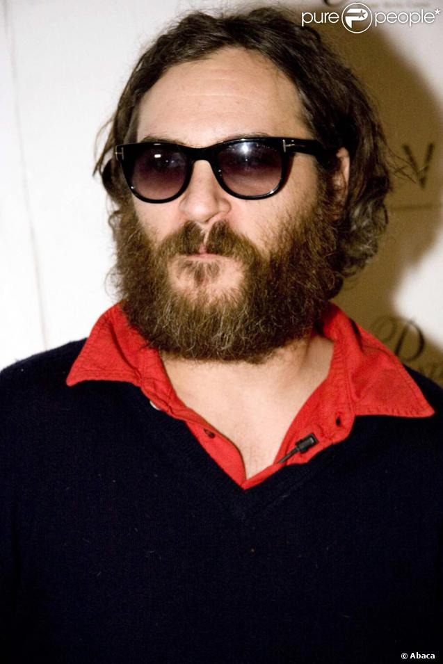 Joaquin Phoenix gros et barbu en 2009 