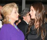 Catherine Deneuve et Chiara Mastroianni en 2008 à Cannes 