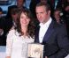 Jean Dujardin et Bérénice Bejo lors de la séance photo post-palmarès du festival de Cannes le 22 mai 2011
