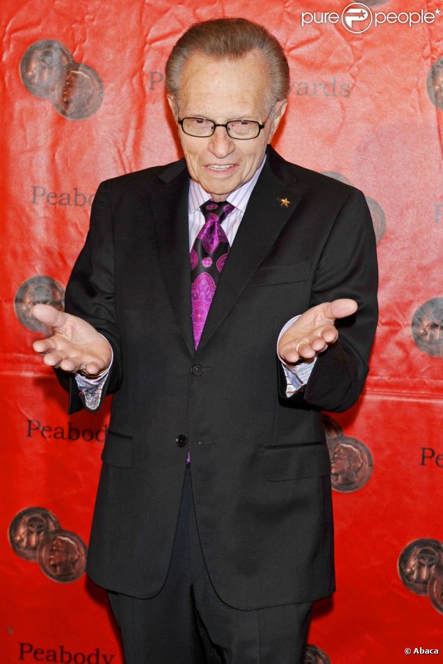 Larry King lors de la 70e cérémonie des George Foster Peabody Awards dans l'Université de Georgia à New York le 23 mai 2011 