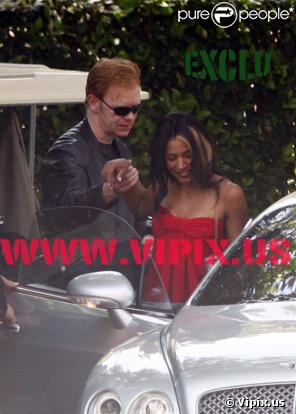 David Caruso et sa nouvelle petite copine