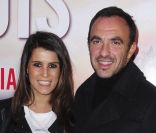 Karine Ferri et Nikos à l'avant-première du Marquis le 21 février 2011.  