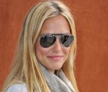 Bar Refaeli à Roland-Garros, à Paris, le 27 mai 2011.